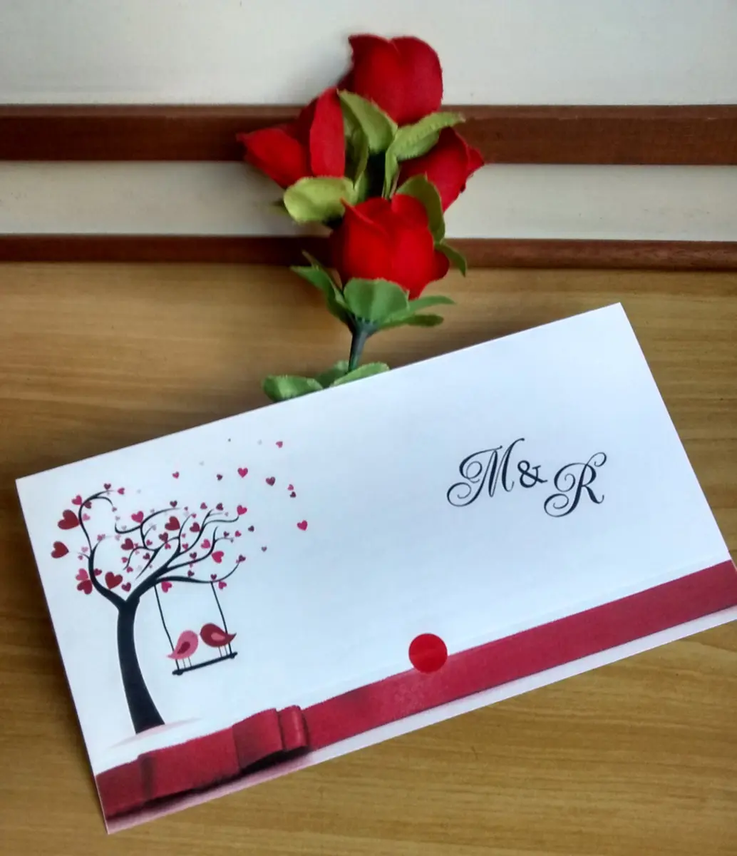 PROMOÇÃO - Convite Casamento tipo Carta